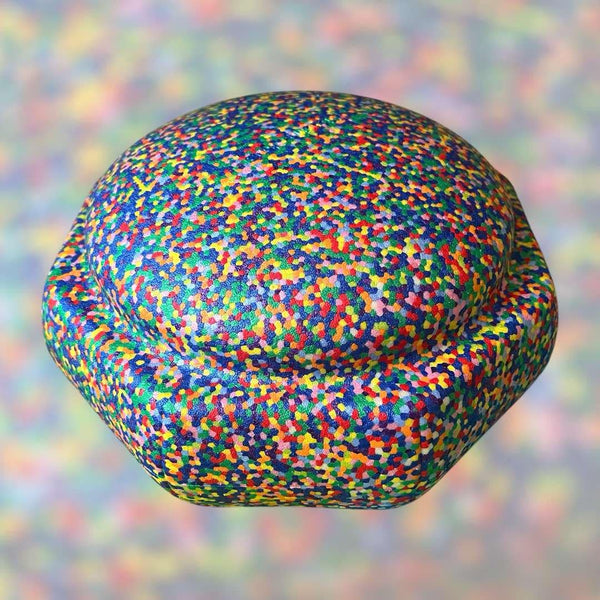 **Pre-order (Ships in 2-3 Weeks)**Rainbow Confetti Stepping Stone (Single Piece) |  | The Baby Penguin