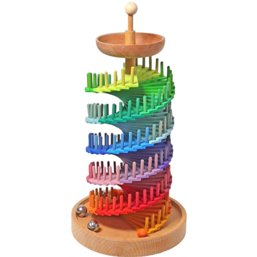 **Pre-order (Ships in 2-3 Weeks)**Rainbow Musical Ball Run Assembly Set |  | The Baby Penguin