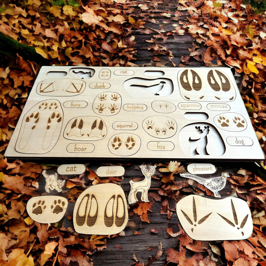 **Pre-order (Ships in 3-4 Weeks)**Educational Multi-Layered Wooden Puzzle |  | The Baby Penguin