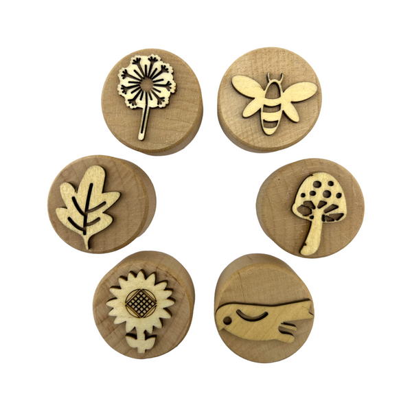 **Pre-order (Ships in 3-4 Weeks)**Wooden Playdough Stampers Set |  | The Baby Penguin