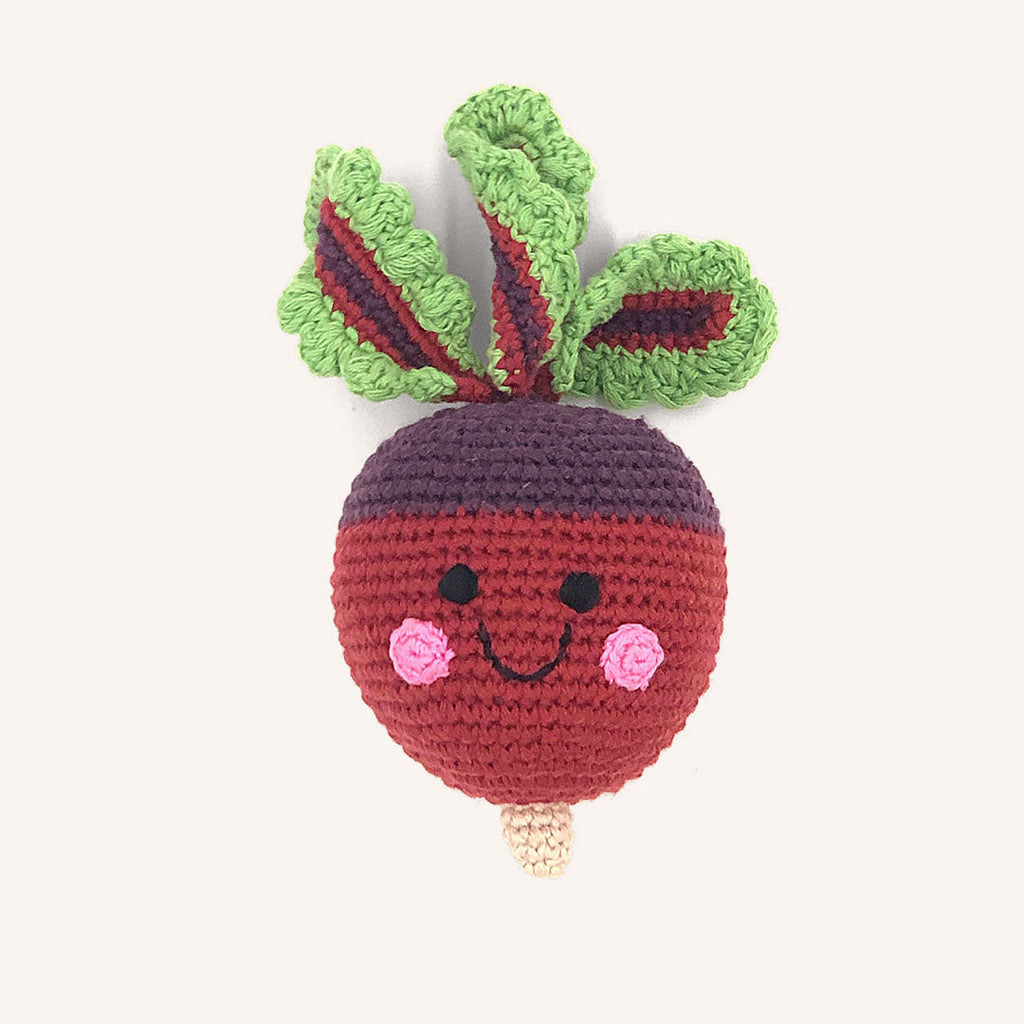 Pretend Play Food Rattle -  Red Beet |  | The Baby Penguin