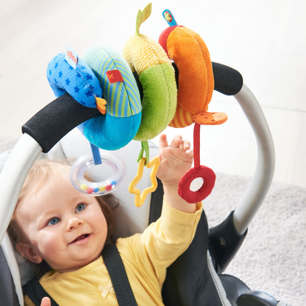 Rainbow Activity Spiral Stroller & Car Seat Toy - The Baby Penguin