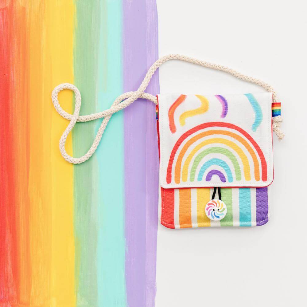 Rainbow Purse For Little Girl: "My niece is gonna love this" - The Baby Penguin