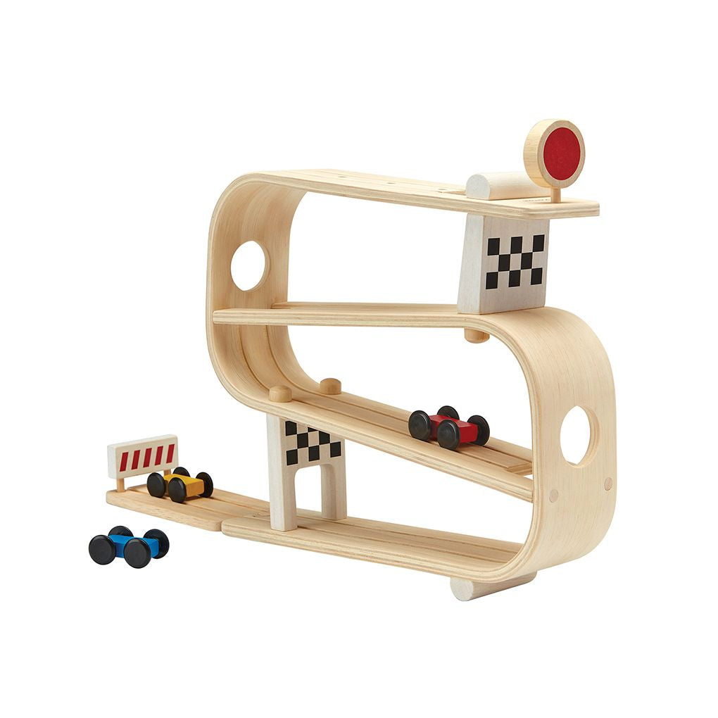 Ramp Racer - Top Sustainable Toy - PlanToys USA - The Baby Penguin