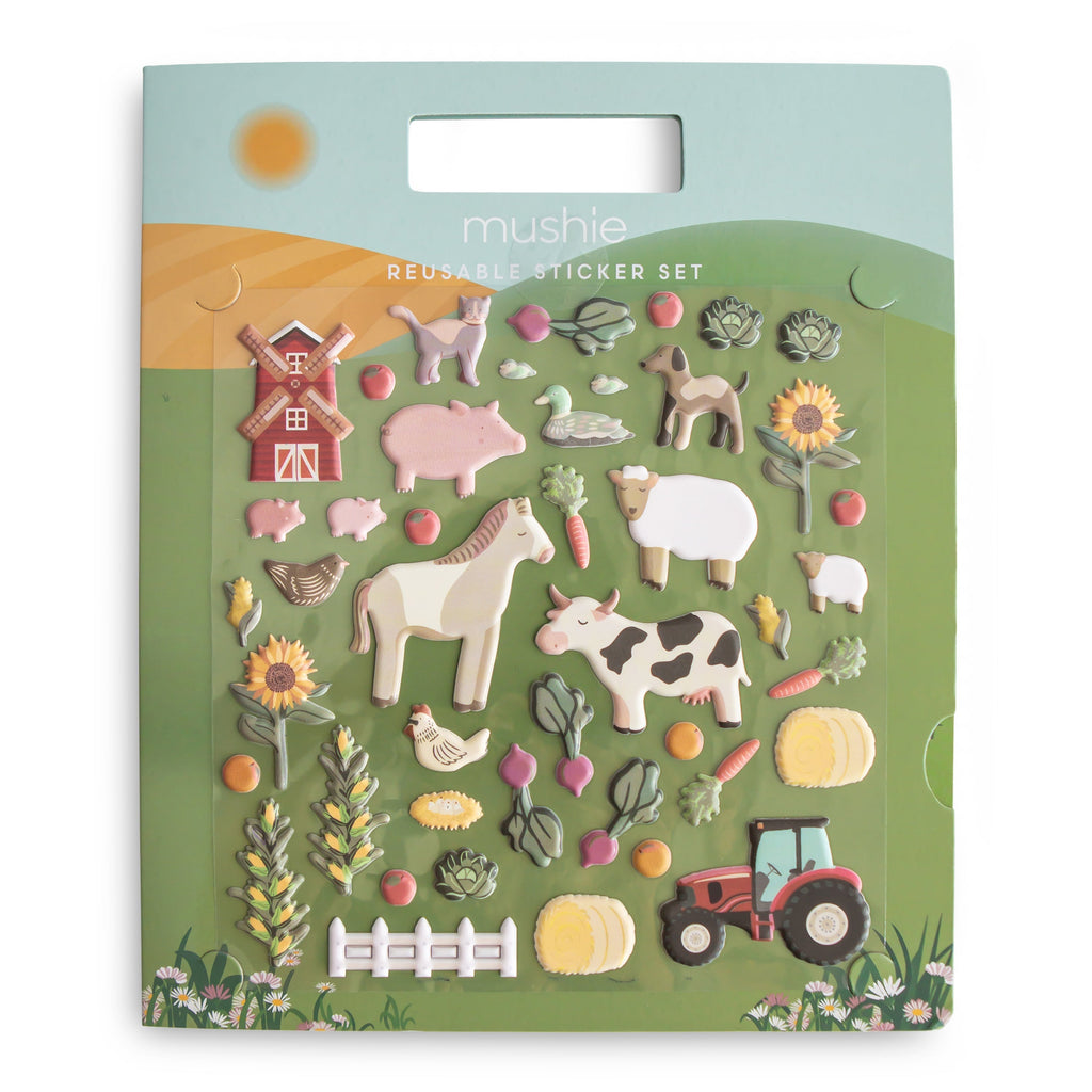 Reusable Farm Sticker Set | Sticker Set | The Baby Penguin