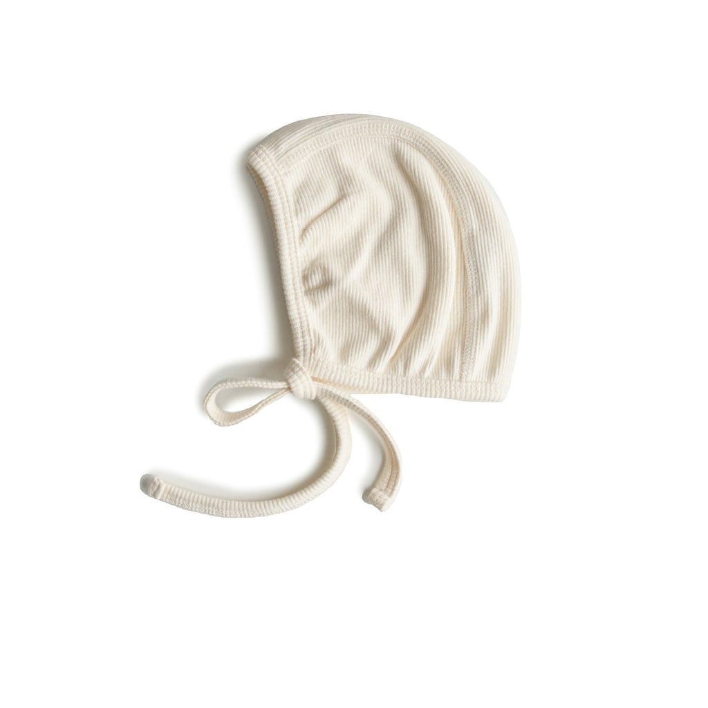 Ribbed Baby Bonnet | Baby Clothes | The Baby Penguin