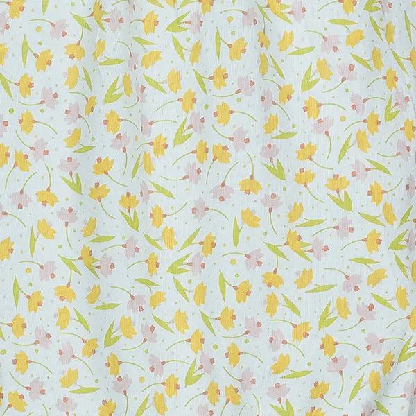  Ruched Bubble - Bonnie on Baby Blue 100% Pima Cotton by Feather Baby Feather Baby 