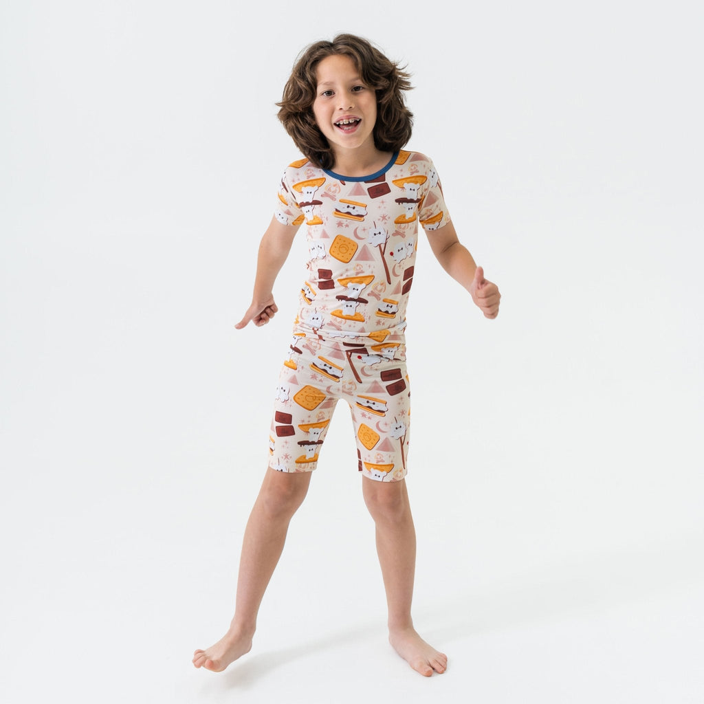 S'moreMax Short Sleeve Pajamas - The Baby Penguin