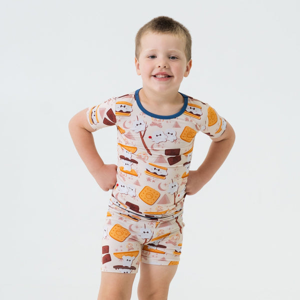 S'moreMax Short Sleeve Pajamas - The Baby Penguin