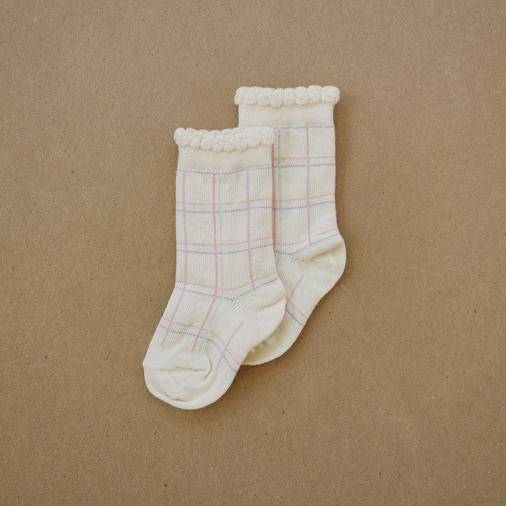 Sage Knee High: Pastel - The Baby Penguin