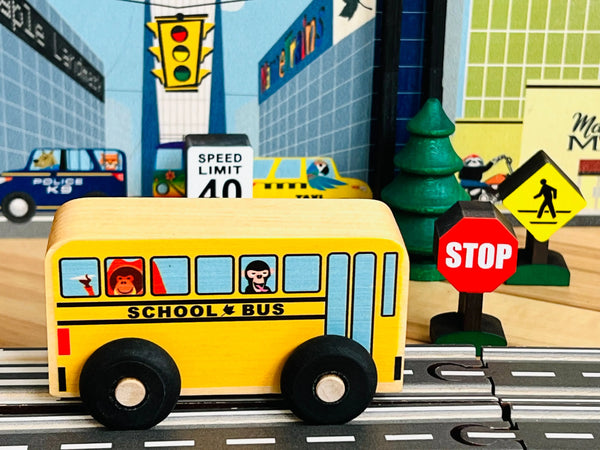 School Bus Scoot - Made in USA | Vehicles Maple Landmark