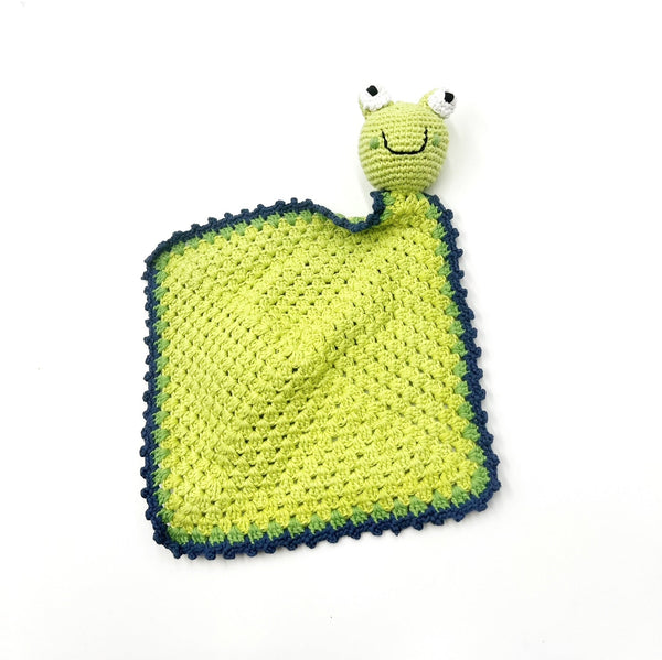 Sleepy Frog Lovey - Organic Cotton Soother