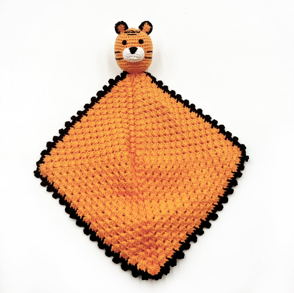 Tiger Lovey | Lovey blanket toy | The Baby Penguin