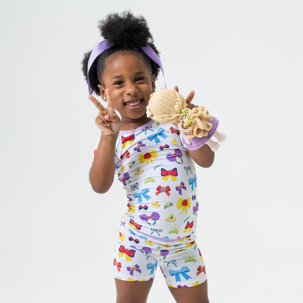 Sparkle & Reign Short Sleeve Pajamas - The Baby Penguin