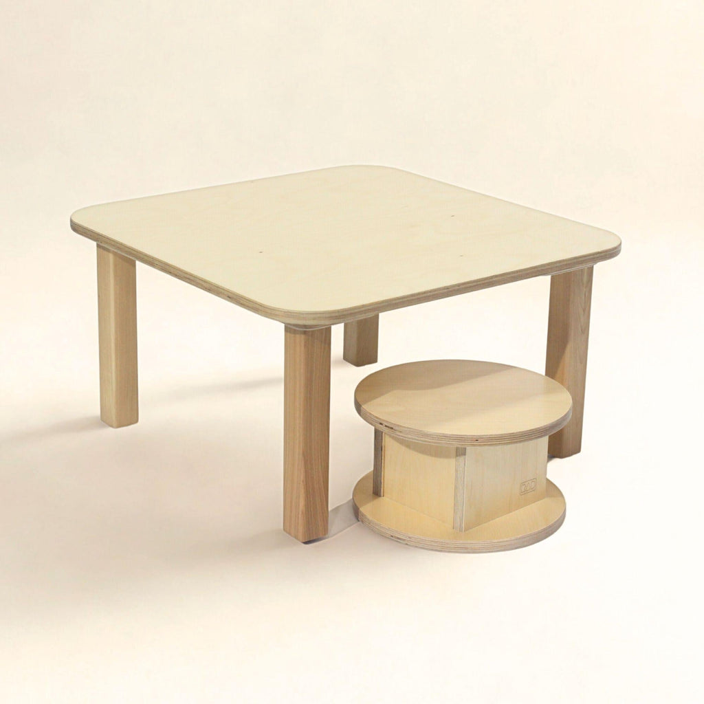 Square Table - The Baby Penguin