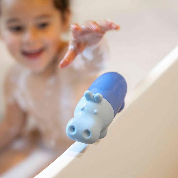 Squeezi Hippo – Soft Silicone Bath Toy for Toddlers