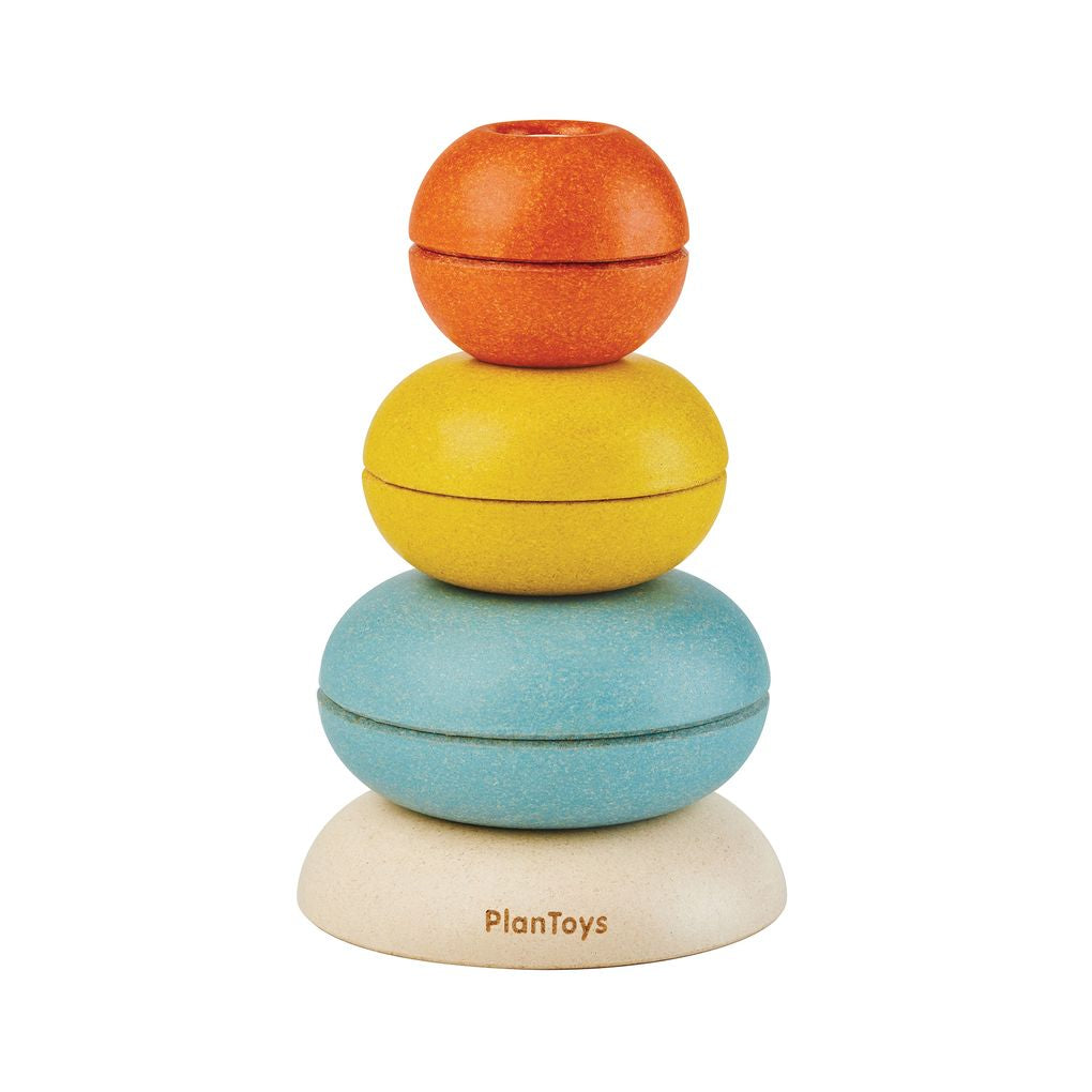 Stacking Ring - Cups - Top Sustainable Toy - PlanToys USA