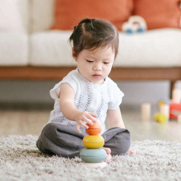 Stacking Ring - Cups - Top Sustainable Toy - PlanToys USA