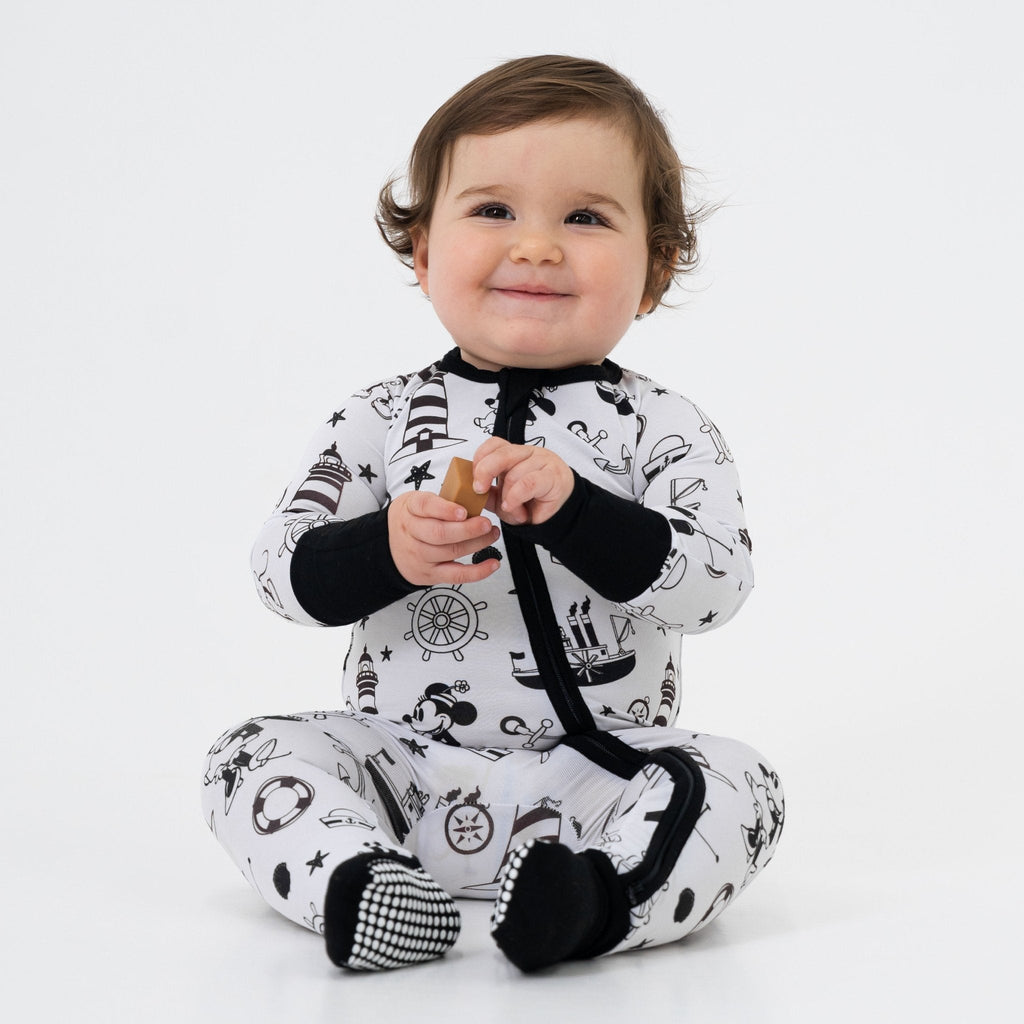 Steamboat Willie Convertible Romper - The Baby Penguin