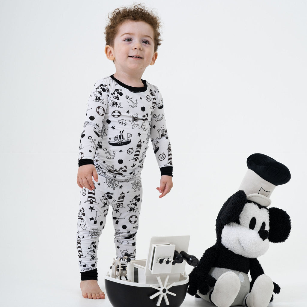 Steamboat Willie Long Sleeve Pajamas - The Baby Penguin