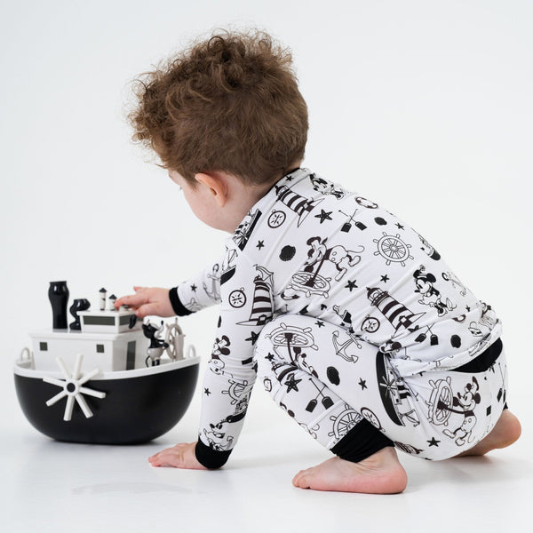 Steamboat Willie Long Sleeve Pajamas - The Baby Penguin