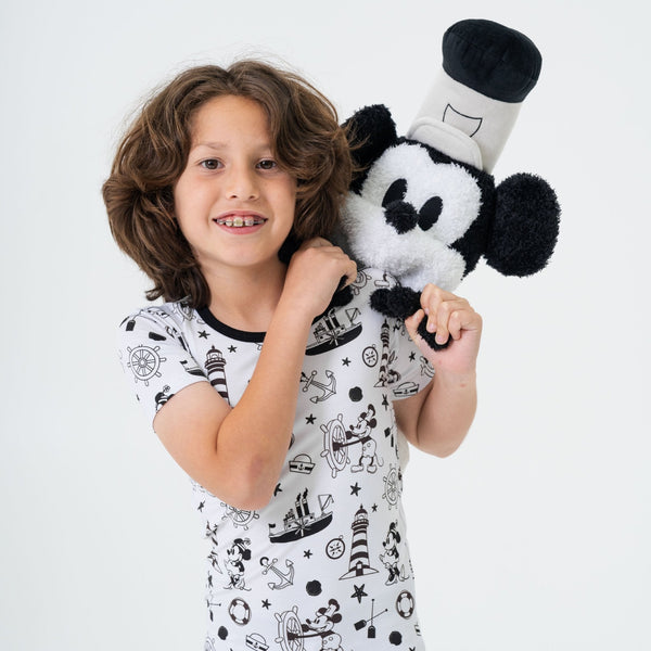 Steamboat Willie Short Sleeve Pajamas - The Baby Penguin