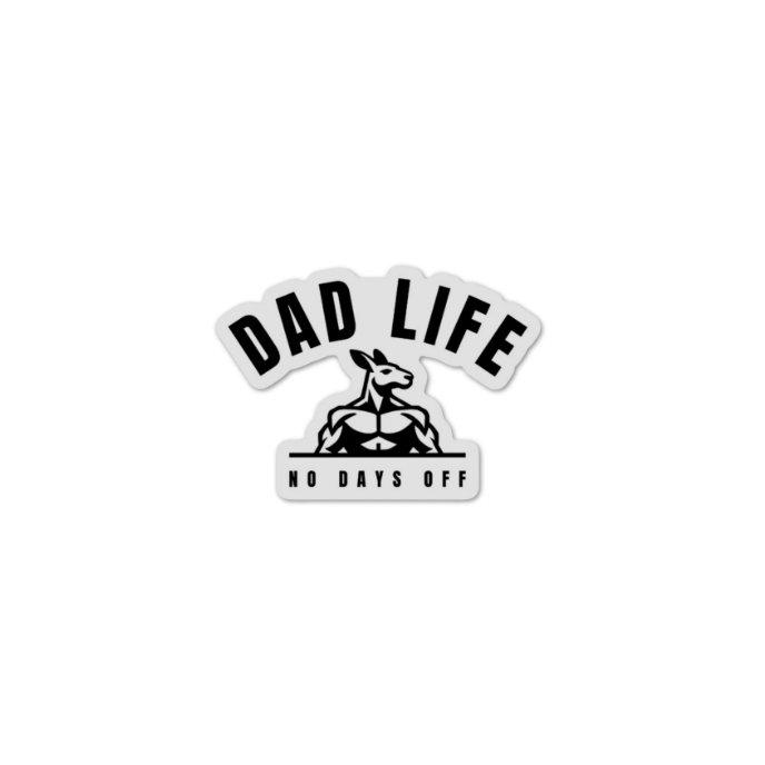 Sticker | Dad Life - The Baby Penguin
