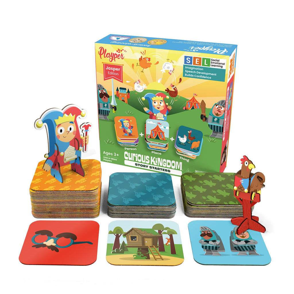 Story Starters: Create a Story Cards for Kids: Jasper Edition - The Baby Penguin