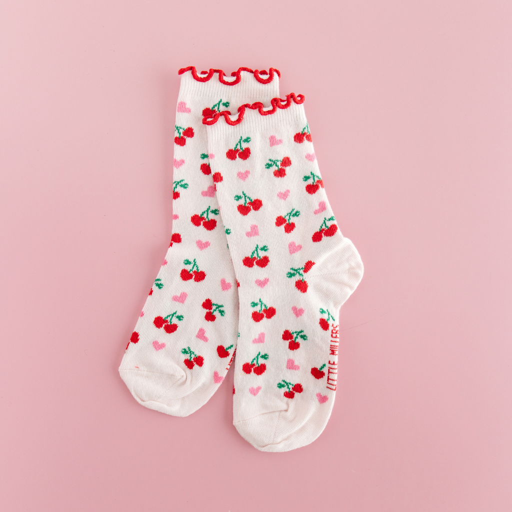 Sweet Cherry Sock - The Baby Penguin