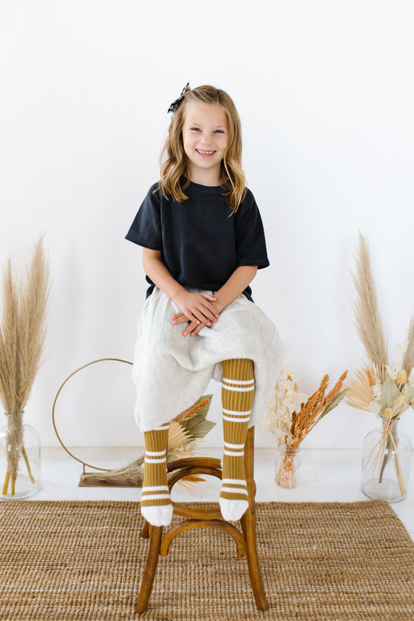 Sylvie Tight: Burnt Mustard *FINAL SALE* - The Baby Penguin