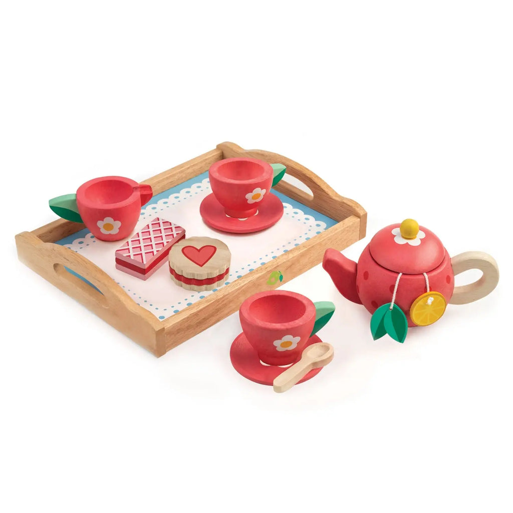  Tea Tray Set Tender Leaf 