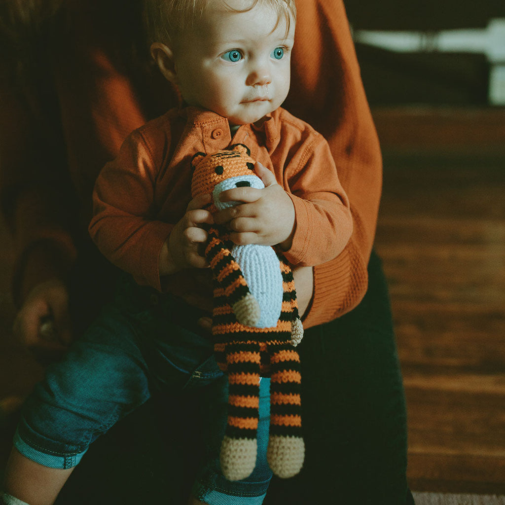 Plush Tiger |  | The Baby Penguin