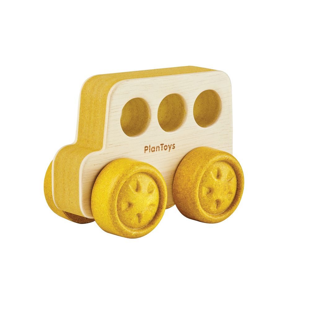 Timber Trail Bus - Top Sustainable Toy - PlanToys USA