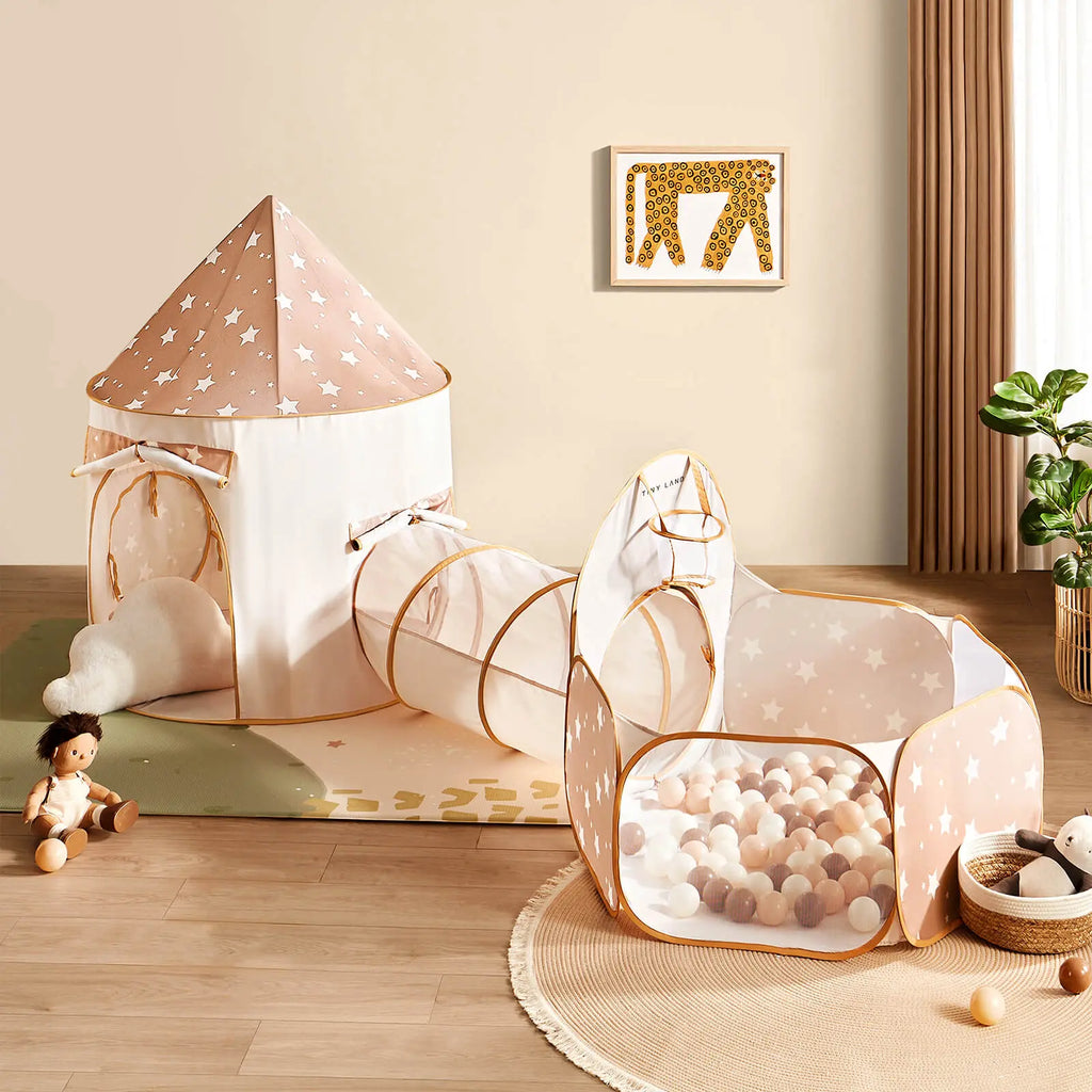 Tiny Land® Compact Adventure 3-in-1 Play Tunnel With no Balls |  | The Baby Penguin