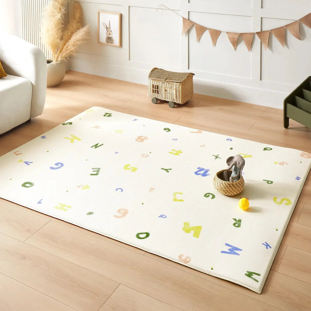 Tiny Land® Double-Sided Baby Playmat Alphabet Adventure | Play Mats | The Baby Penguin
