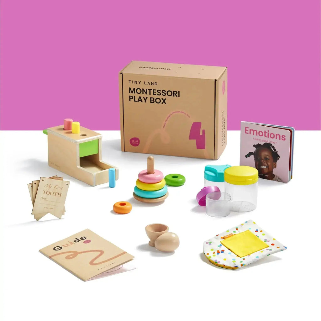 Tiny Land® Montessori Toys for Infants (10–12 Months) – Montessori Learning Toys | Toys & Games | The Baby Penguin
