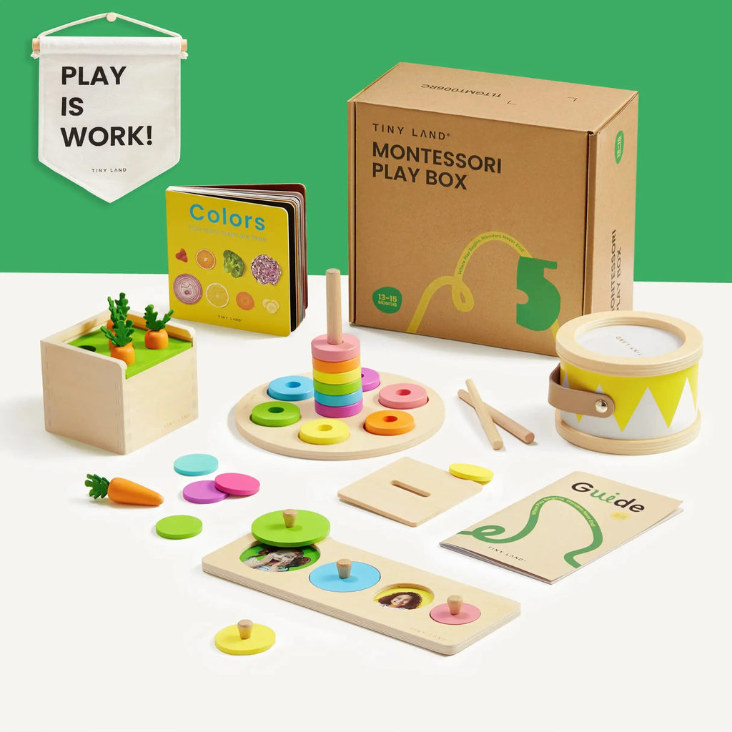 Tiny Land® Montessori Toys for Toddlers (13–15 Months) – Montessori Play Kits |  | The Baby Penguin