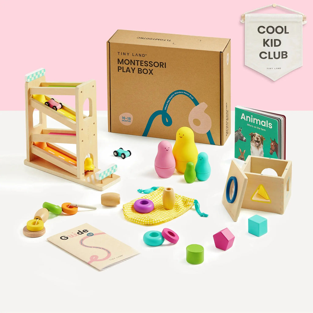 Tiny Land® Montessori Toys for Toddlers (16–18 Months) – Montessori Educational Toys |  | The Baby Penguin