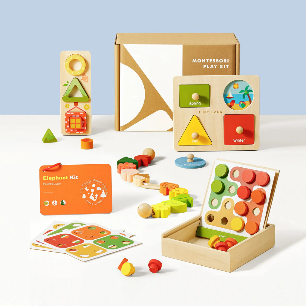 Tiny Land® Montessori Toys for Toddlers (18–24 Months) – Montessori Toys for 2 Year Olds - The Baby Penguin