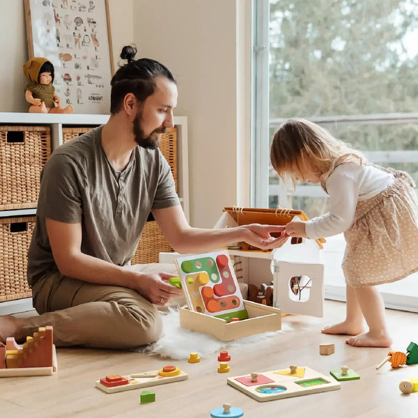 Tiny Land® Montessori Toys for Toddlers (18–24 Months) – Montessori Toys for 2 Year Olds - The Baby Penguin