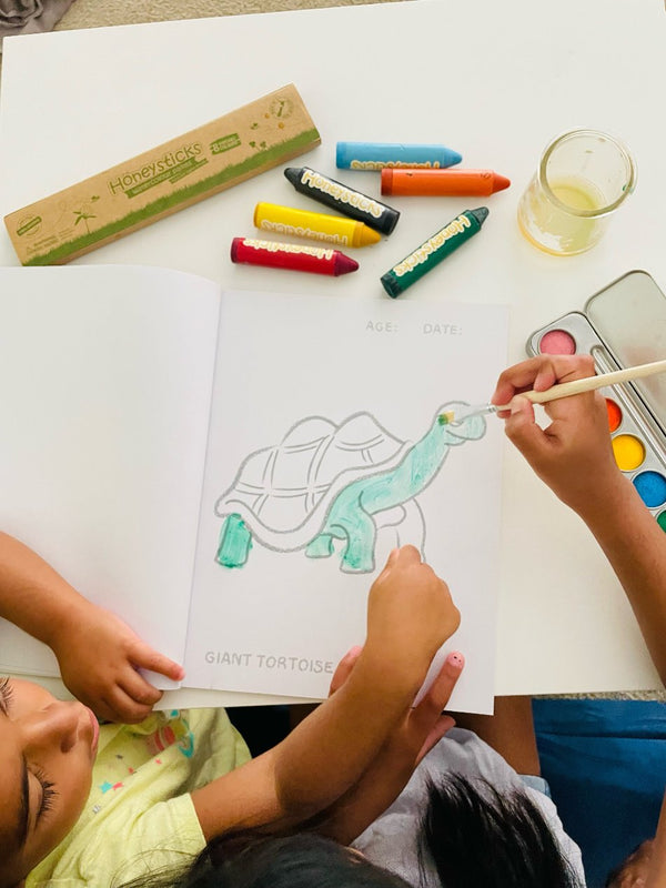 Toddlers First Coloring Book - An Endangered Animals Adventure | Colouring Book | The Baby Penguin