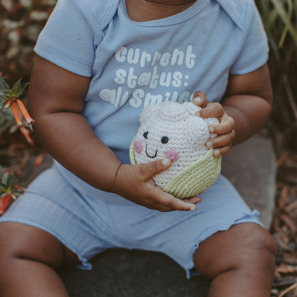 Pretend Play Food Rattle - Cauliflower | Rattle | The Baby Penguin