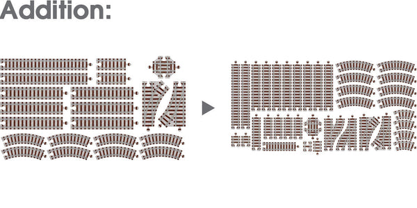 Train Track Pack #2 | USA NameTrains - The Baby Penguin