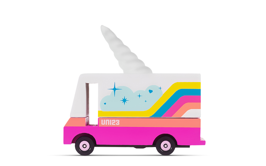Unicorn Van | Vans | The Baby Penguin