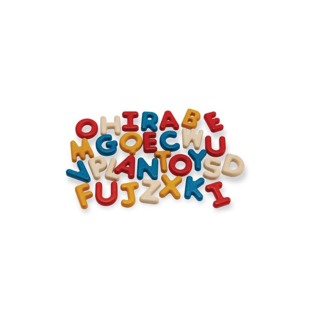 Upper Case Alphabet - Top Sustainable Toy - PlanToys USA