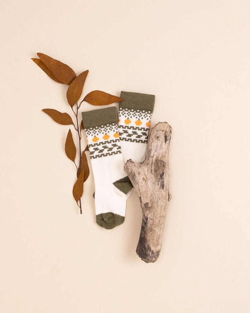 Vintage Pumpkin Knee High Sock - The Baby Penguin