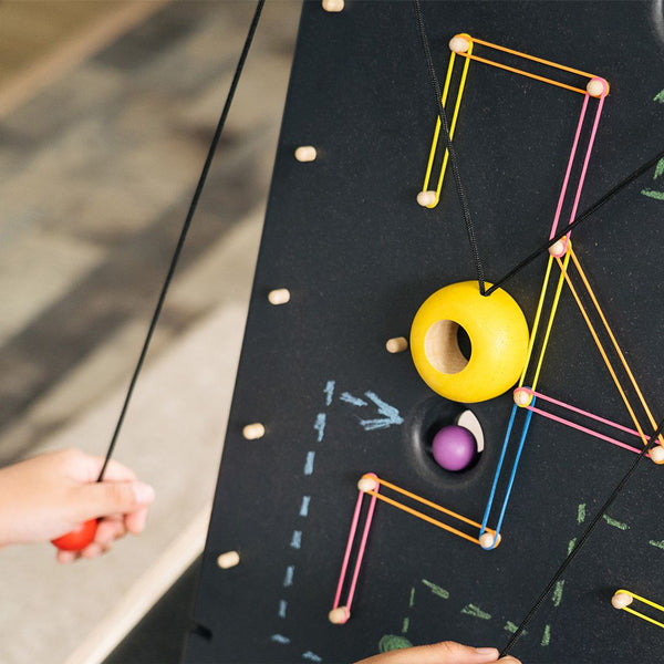 Wall Ball Game - Top Sustainable Toy - PlanToys USA - The Baby Penguin