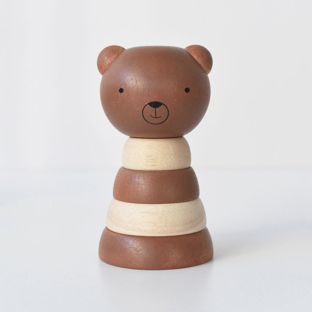 Wood Stacker - Bear - The Baby Penguin