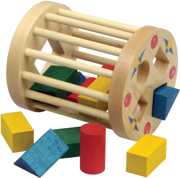 Wooden Cage Shape Sorter | Made in the USA