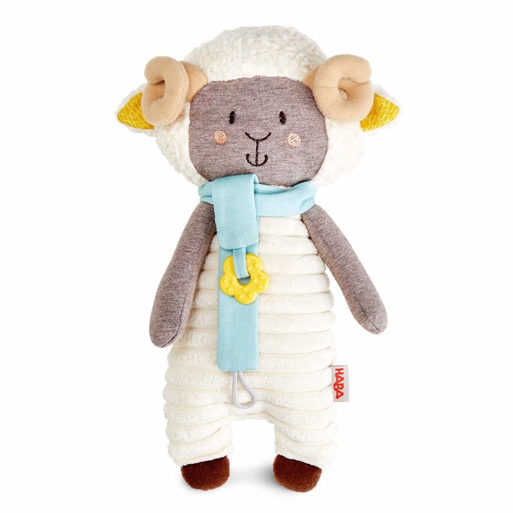 Woolbert the Ram Cuddly Baby Sensory Toy - The Baby Penguin